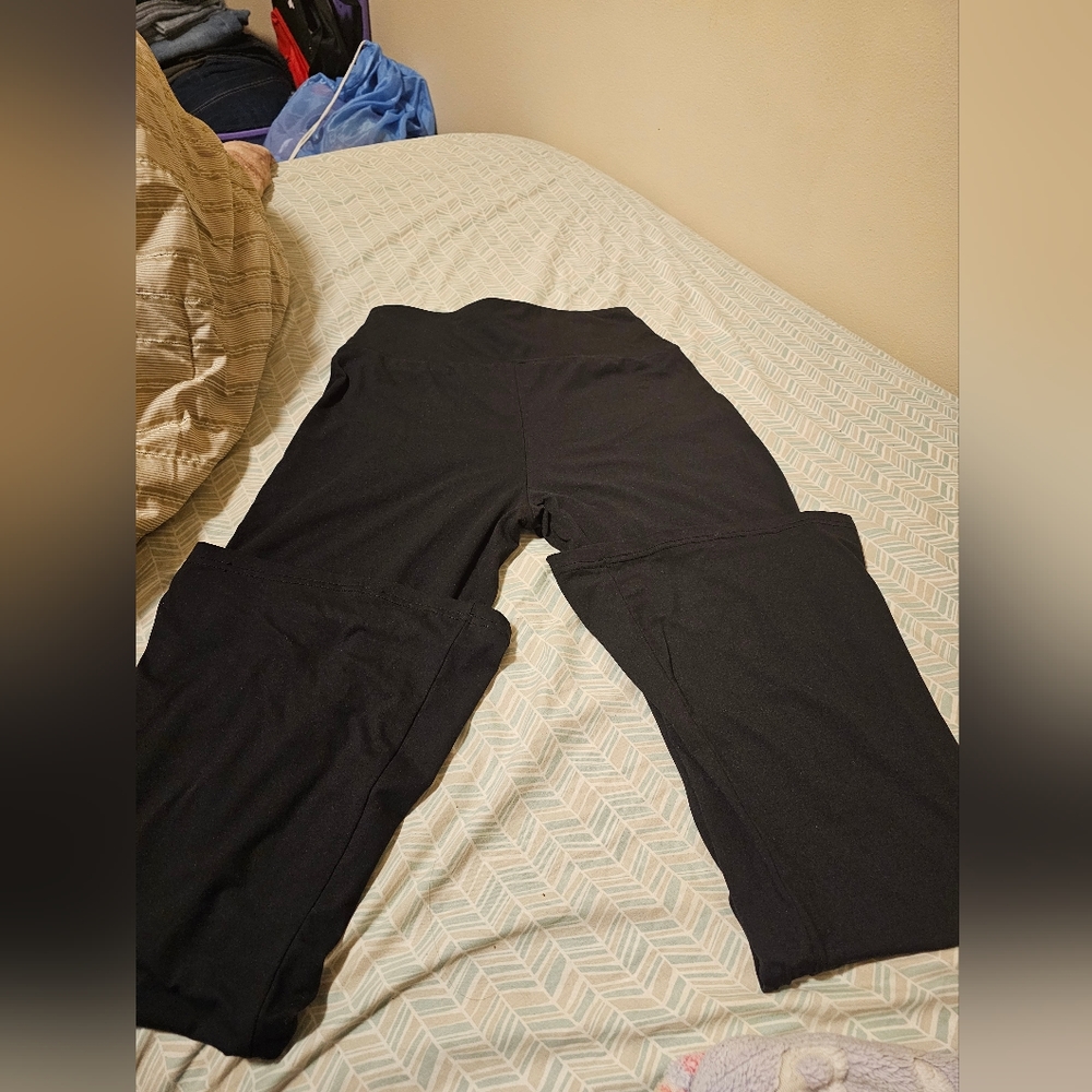 Jogging wide leg pants